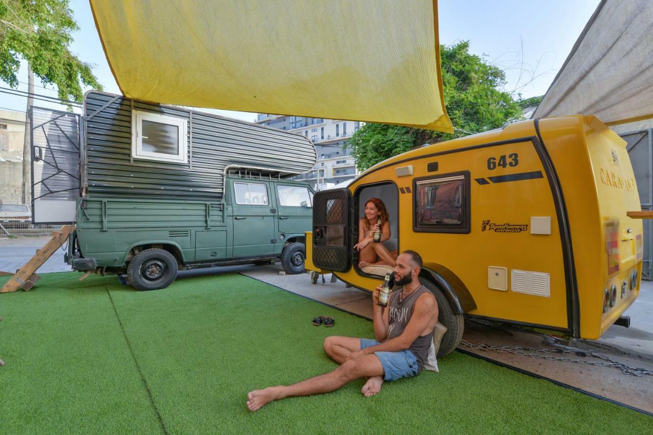 Caravan Hostel Tel Aviv By Roger Age 18-45 المظهر الخارجي الصورة